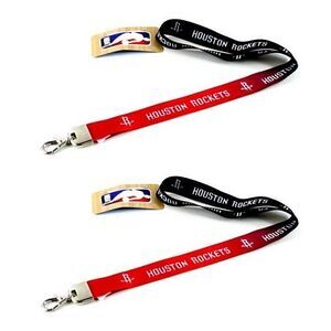 Houston Rockets NBA Ombre Lanyard 2 Pack